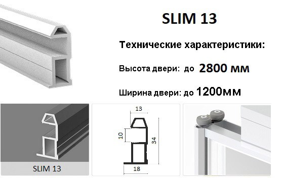 Алюминиевые системы для шкафов-купе в плёнке ПВХ производства компании натяжныепотолкибрянск.рф